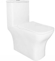 Унитаз моноблок Azario Lodi AZ-8617 с бачком и сиденьем Микролифт Унитаз моноблок Azario Lodi AZ-8617 с бачком и сиденьем Микролифт