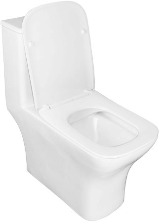 Унитаз моноблок Azario Lodi AZ-8617 с бачком и сиденьем Микролифт 