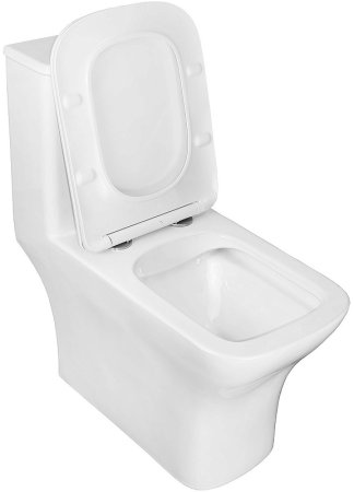 Унитаз моноблок Azario Lodi AZ-8617 с бачком и сиденьем Микролифт 