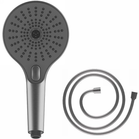 Ручной душ Vincea Inspire VSHN-3I1HGM Вороненая сталь 