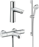 Комплект для ванной Термостат Hansgrohe Ecostat 1001 CL ВМ 13201000 для ванны с душем + Смеситель H
