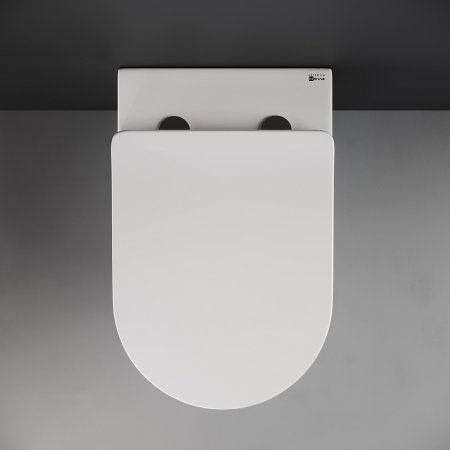 Унитаз приставной Ceramica Nova Highlight CN1812 с микролифтом, безободковый 