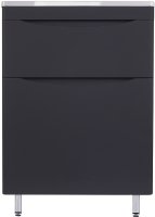 Тумба под раковину Style Line Бергамо 60 СС-00002308 Черная антискрейтч Тумба под раковину Style Line Бергамо 60 СС-00002308 Черная антискрейтч