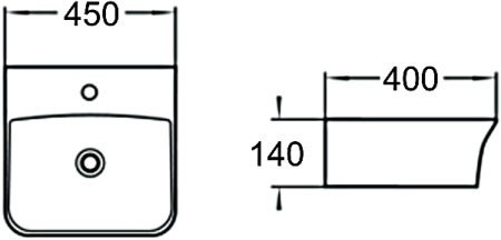 Рукомойник SantiLine SL-2006 