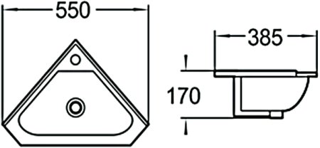 Раковина SantiLine SL-2020 