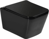 Унитаз подвесной SantiLine SL-5004B безободковый, с микролифтом Унитаз подвесной SantiLine SL-5004B безободковый, с микролифтом