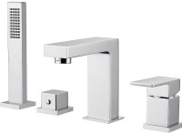 Смеситель на борт ванны Abber Daheim AF8213 Хром