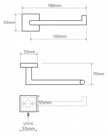 Держатель туалетной бумаги Bemeta Beta 132212032 