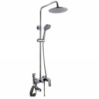 Душевая система с гигиеническим душем FASHUN A2452, хром
