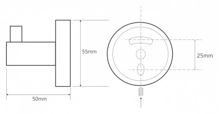 Крючок Bemeta Omega 104106022 
