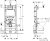 Система инсталляции для унитазов Geberit UP100 111.153.00.1 