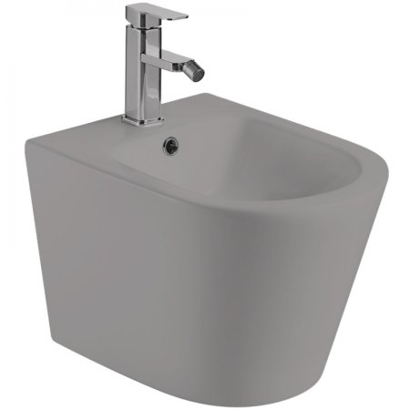 Биде WeltWasser Salzbach 005 MT-GR 10000003772 подвесное Серое матовое 