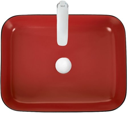 Раковина-чаша WeltWasser Elbach M2195 MBR 50 10000004537 Черная Красная 