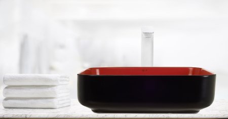 Раковина-чаша WeltWasser Elbach M2195 MBR 50 10000004537 Черная Красная 