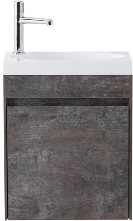 Тумба с раковиной BelBagno PIETRA MINI-460-1A-SO-PT-R Stone 