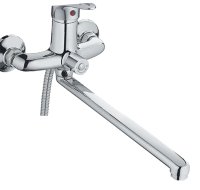 Смеситель однорычажный для ванны длинный излив 40F HAIBA CRON CN2239