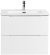 Тумба с раковиной BelBagno ETNA-600-2C-SO-BL-P Bianco Lucido 