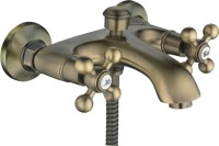Смеситель двуручковый для ванны под бронзу HAIBA HB3119-4 бронза