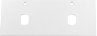 Столешница из МДФ с двумя отверстиями под раковину и с двумя отверстиями под смеситель BelBagno EK-120-2-BO Bianco Opaco