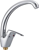 Смеситель однорычажный для кухни HAIBA HB4116-2 хром