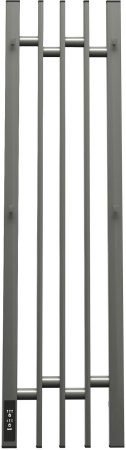 Полотенцесушитель электрический Point Фрея PN20738GB П2 180x800 диммер слева, графит блеск 