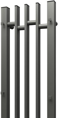 Полотенцесушитель электрический Point Фрея PN20738GB П2 180x800 диммер слева, графит блеск 