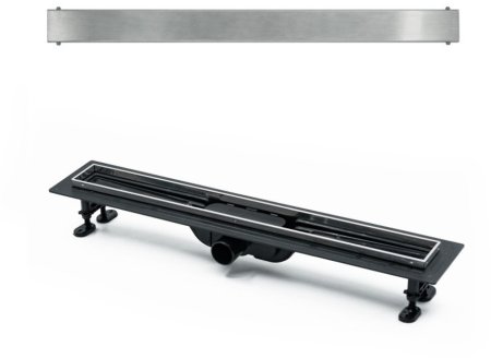 Душевой лоток (двухсторонняя решетка) TIMO Super Plast SP10700-PG10700, сатин 