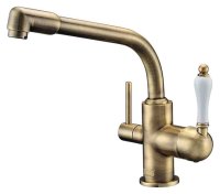 Смеситель для кухонной мойки Zorg Clean Water ZR 319 YF-50 BR