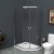 Душевой уголок BelBagno Uno 120х90 UNO-195-PH-2-120/90-C-Cr профиль Хром стекло прозрачное 