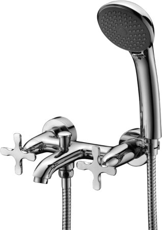 Смеситель Lemark Duetto LM5712C для ванны с душем 