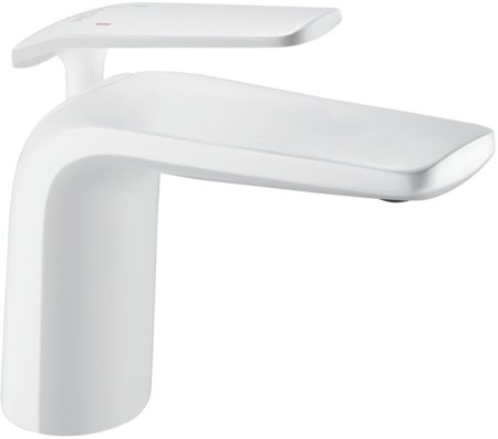 Смеситель для раковины Rose R3901C, белый 