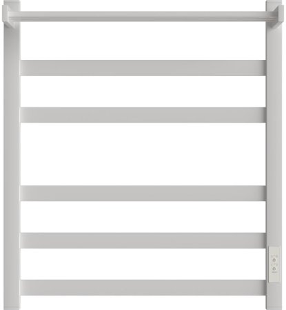 Полотенцесушитель электрический APEXTERMO Terra TR01165WM 600x500 с полкой, белый матовый 