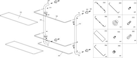 Полка WasserKRAFT K-2022 