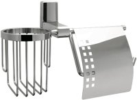 Держатель туалетной бумаги WasserKRAFT Leine K-5059 с держателем освежителя воздуха