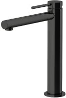 Смеситель для раковины Gattoni Circle One 9046/90NO Черный матовый