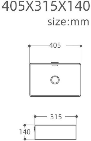 Раковина-чаша Aquanet Perfect-1-MB 40.5 273678 Черная матовая 