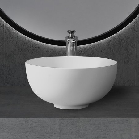 Раковина-чаша Abber Stein 40 AS2617 Белая матовая 