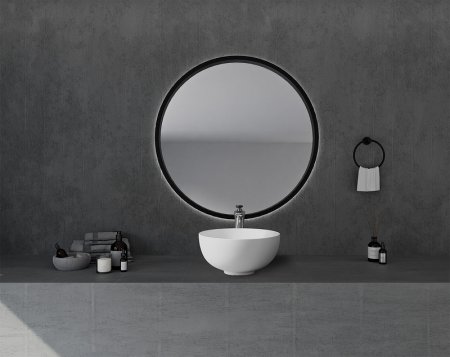 Раковина-чаша Abber Stein 40 AS2617 Белая матовая 