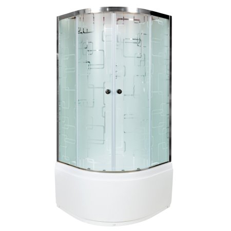 Душевая кабина Deto ЕМ4510 с гидромассажем и электрикой 