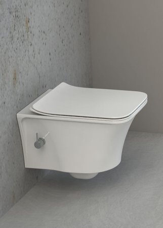 Унитаз биде Boheme Mirage 965-2 подвесной без сиденья 