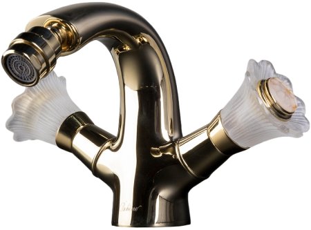 Смеситель для биде Boheme Camelia 296 Золото 