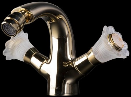 Смеситель для биде Boheme Camelia 296 Золото 