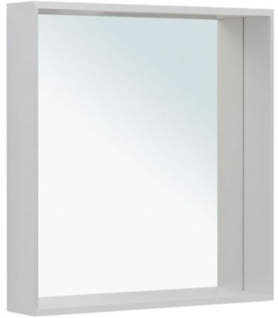 Зеркало Allen Brau Reality 70 1.32017.02 с подсветкой Серебро браш с сенсорным выключателем 