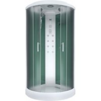 Душевая кабина Bas Альба Eco (черная стенка, тонированное стекло) Душевая кабина Bas Альба Eco (черная стенка, тонированное стекло)