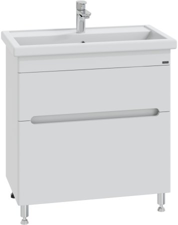 Тумба Санта Лондон 80 напольная с умывальником Фостер 80 