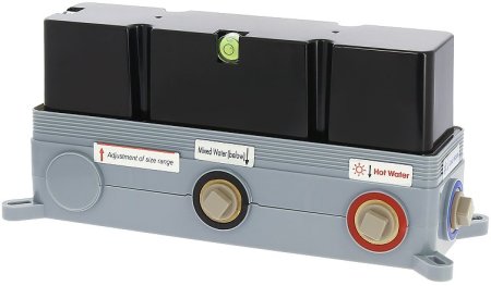 Душевая система ALMAes Stora TVZ-0899 с термостатом Черная матовая 