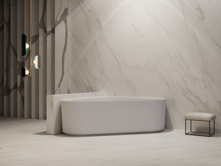 Акриловая ванна ABBER AB9446MW белая матовая 