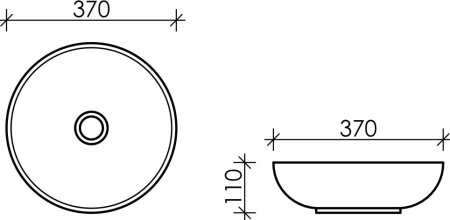Раковина Ceramica Nova Element 37 см CN6020 