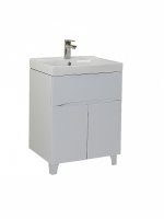 Тумба с раковиной Onika Стрим 60.12, белая