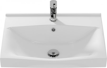 Тумба с раковиной Onika Стрим 60.12, белая 